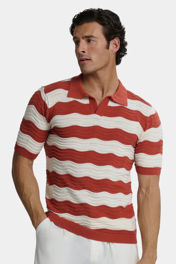 THE MOSSA RED BRICK SHIRT