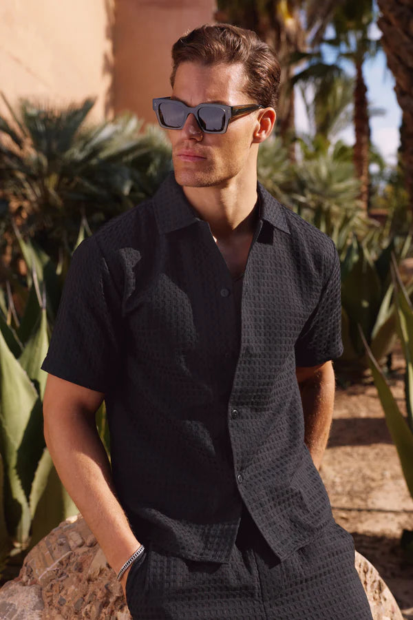 THE PRANZO BLACK SHIRT