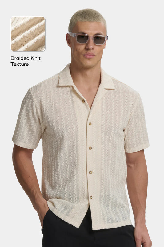 THE TRECCIA WHITE SHIRT