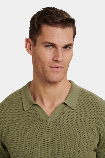 THE CAPRI OLIVE GREEN SHIRT