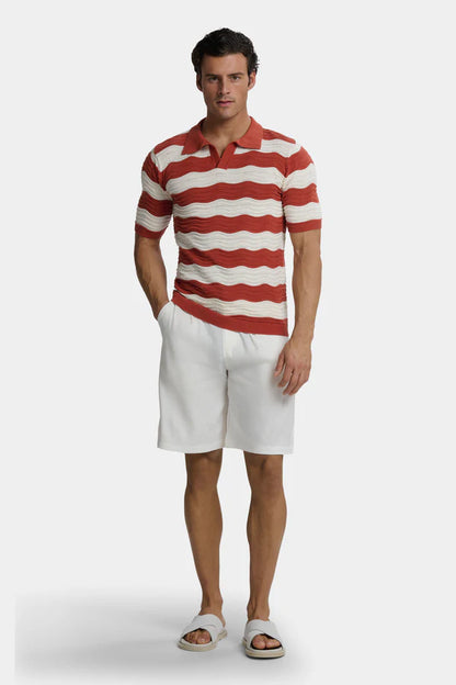 THE MOSSA RED BRICK SHIRT