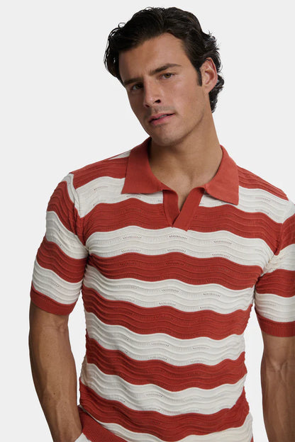 THE MOSSA RED BRICK SHIRT