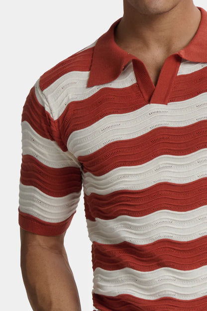 THE MOSSA RED BRICK SHIRT