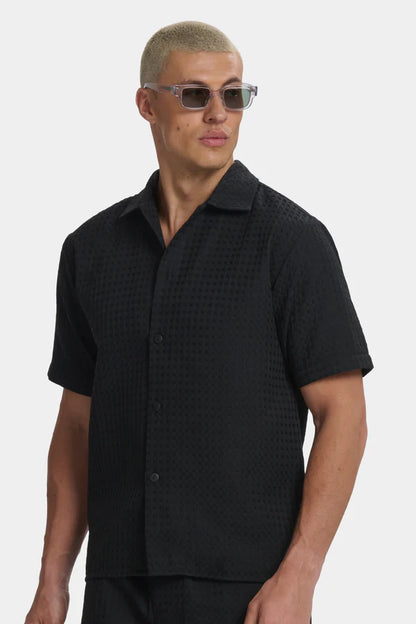 THE PRANZO BLACK SHIRT