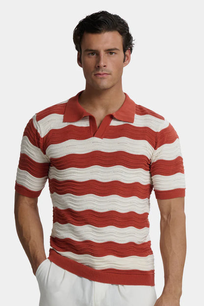 THE MOSSA RED BRICK SHIRT