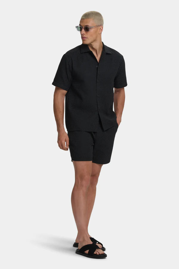 THE PRANZO BLACK SHIRT