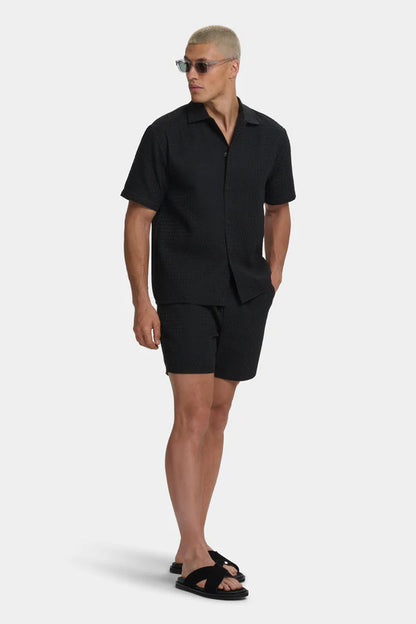 THE PRANZO BLACK SHIRT