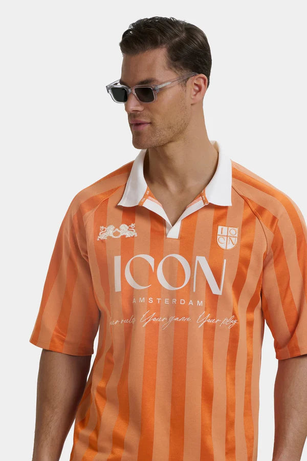 THE PREMIER FOOTBALL ORANGE HAZE SHIRT