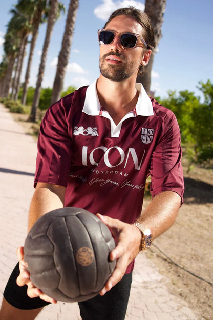 THE PREMIER FOOTBALL MAROON SHIRT
