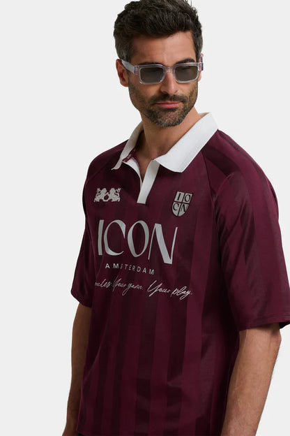 THE PREMIER FOOTBALL MAROON SHIRT