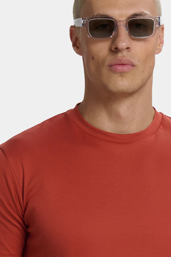 THE DESIO SLIM RED BRICK T-SHIRT