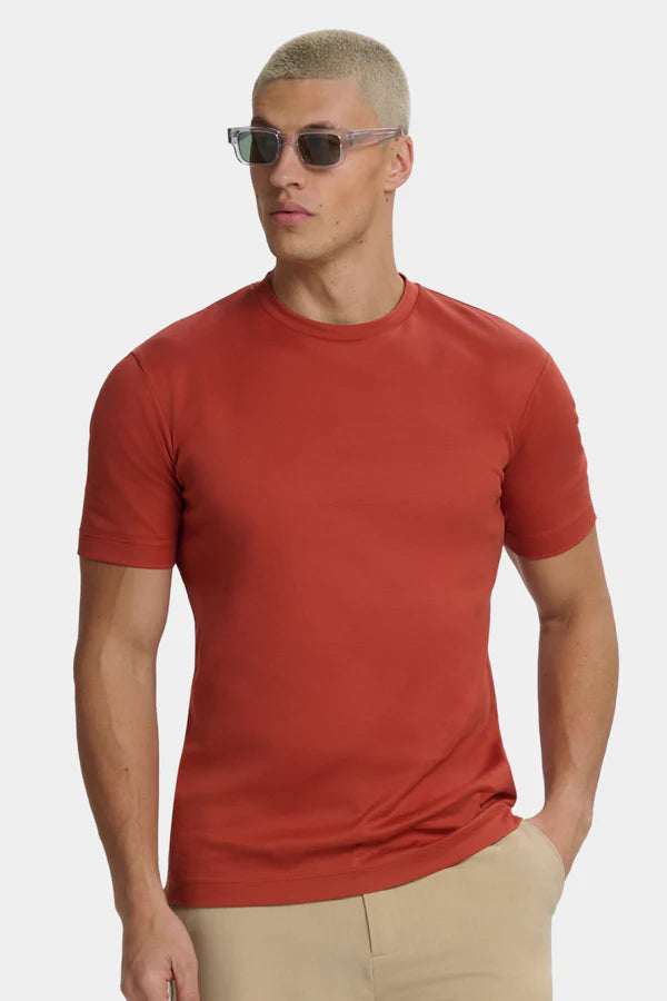 THE DESIO SLIM RED BRICK T-SHIRT