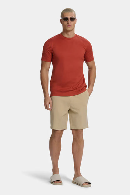 THE DESIO SLIM RED BRICK T-SHIRT