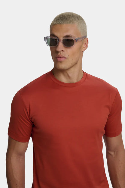 THE DESIO SLIM RED BRICK T-SHIRT