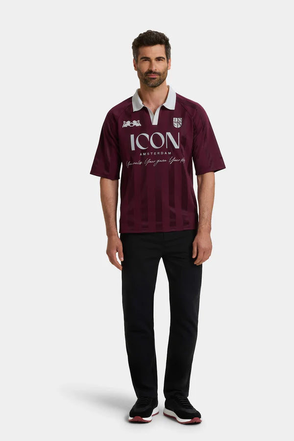 THE PREMIER FOOTBALL MAROON SHIRT