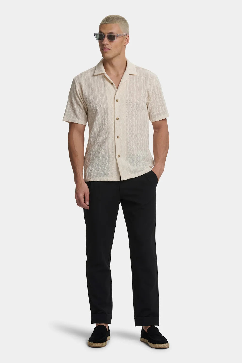 THE TRECCIA WHITE SHIRT
