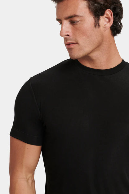 THE VERDE SLIM BLACK T-SHIRT