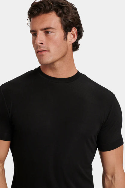 THE VERDE SLIM BLACK T-SHIRT
