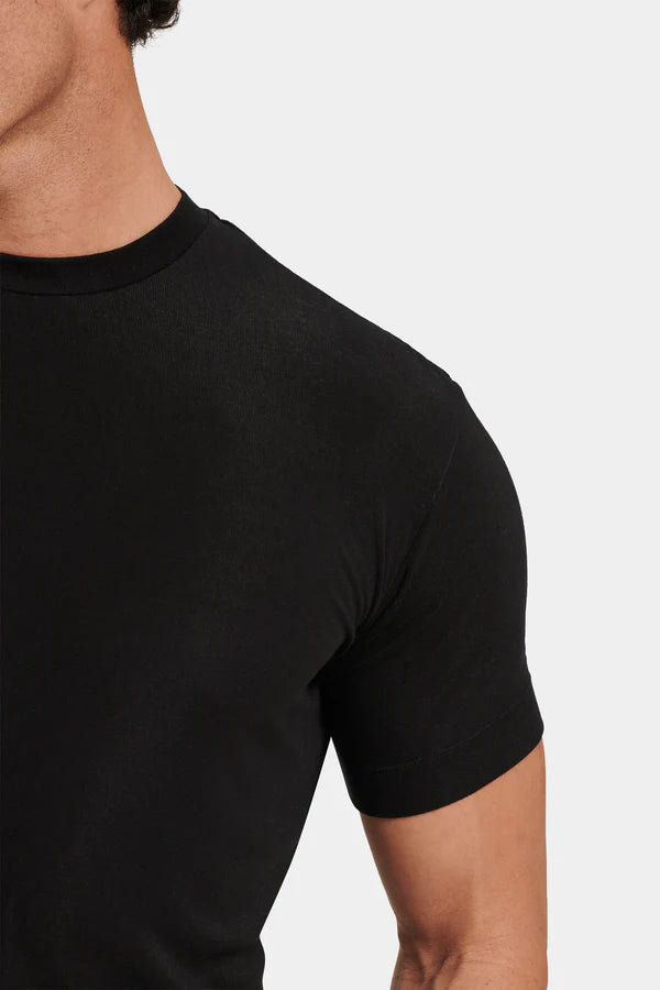 THE VERDE SLIM BLACK T-SHIRT
