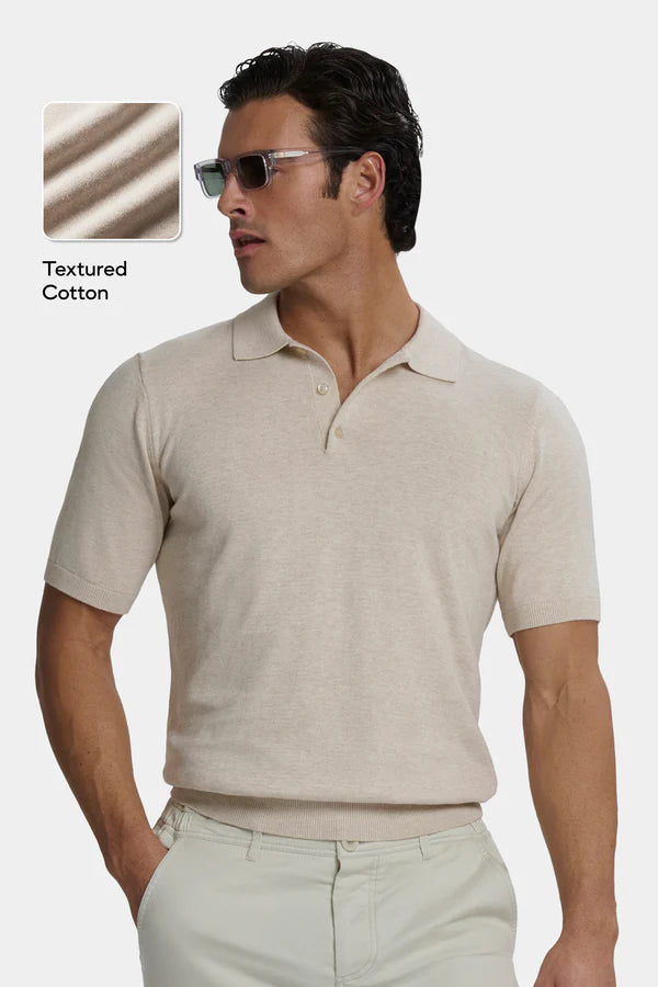THE SANTONI OAT MILK MELANGE SHIRT