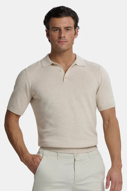 THE SANTONI OAT MILK MELANGE SHIRT