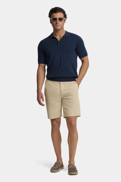 THE SANTONI NAVY BLUE SHIRT