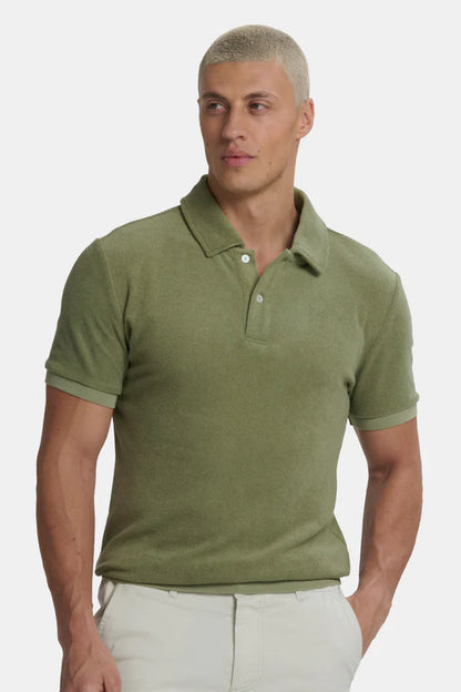 THE GIA OLIVE GREEN SHIRT