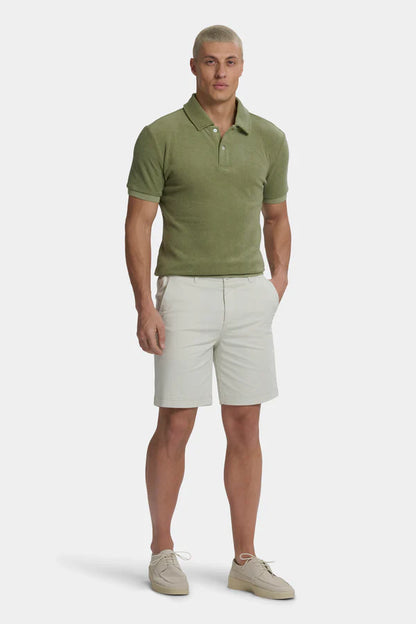 THE GIA OLIVE GREEN SHIRT