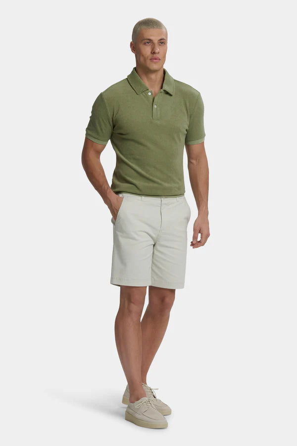 THE GIA OLIVE GREEN SHIRT