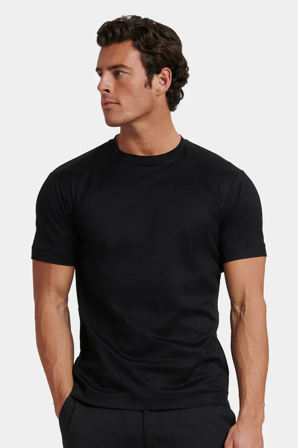 THE DESIO SLIM BLACK T-SHIRT