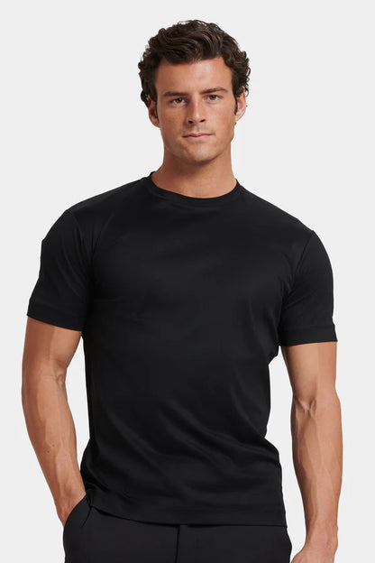 THE DESIO SLIM BLACK T-SHIRT