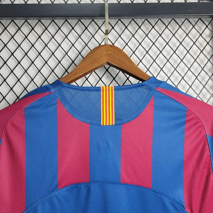 Barca 2005 L/S UCL Home Shirt