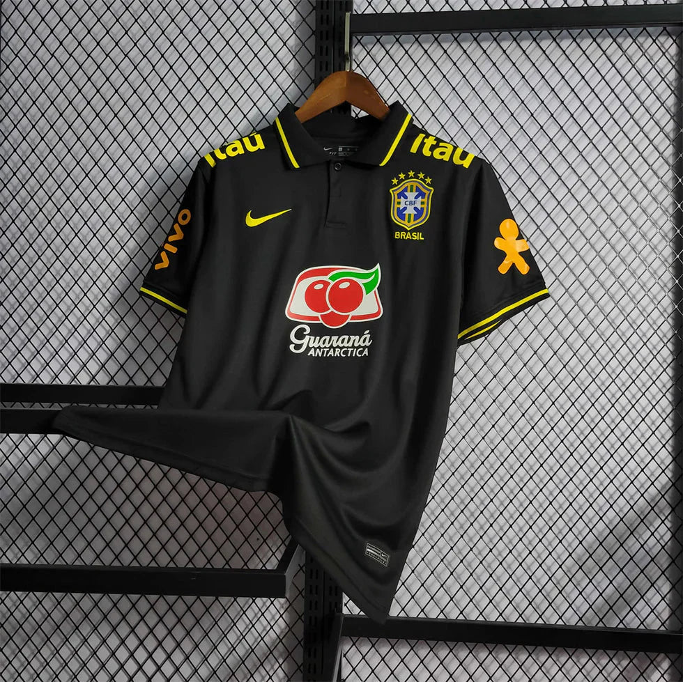 Brazil 2022 Black Tranning Shirt